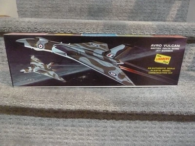 1967 Lindberg AVRO Vulcan British Delta Wing Jet Bomber Model Kit 579 BRAND NEW - Image 1 of 4