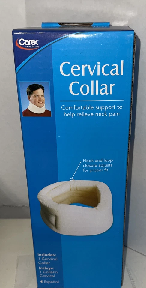 Carex Cervical Collar Neck Pain Relief - Firm Comfortable Support C2 - Image 1 of 1