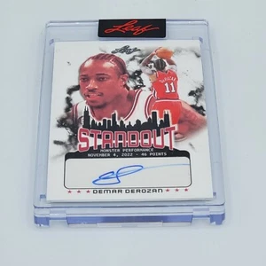2022 Leaf standout Auto Demar Derozan /26 - Picture 1 of 3
