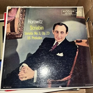 SCRIABIN Sonata #3 & 16 Preludes - VLADIMIR HOROWITZ piano - RCA LM-2005 WD - LP - Foto 1 di 6