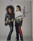 STEVE STEVENS 80S ROCK ICON SIGNED 8X10 PHOTO WITH MICHAEL JACKSON DIRTY DIANA