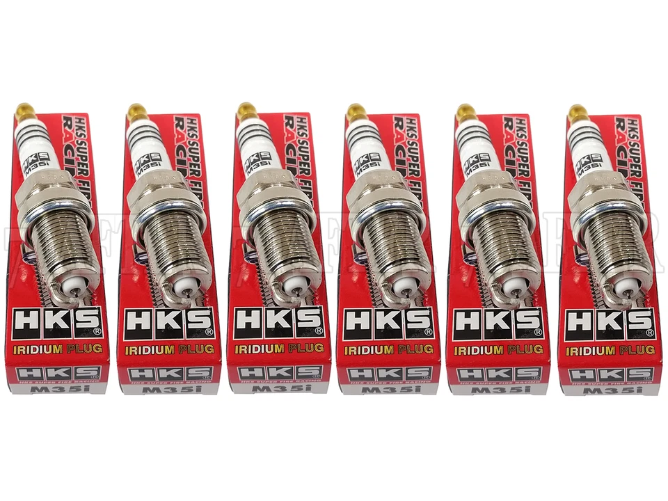 [Juego de 6] Bujías de iridio HKS 50003-M35i Super Fire Racing rango de calor #7 Foto 1 de 1