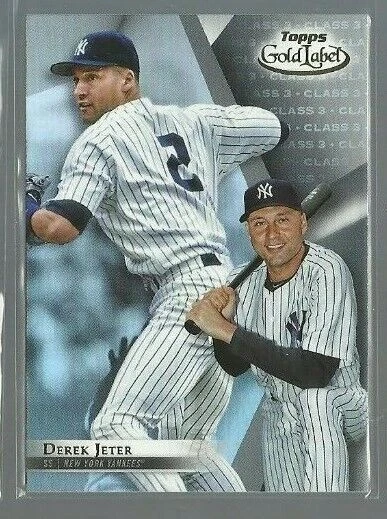 2018 Topps Gold Label Class 3 #70 Derek Jeter (ref 80843) - Image 1 of 1