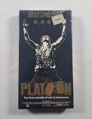 Platoon VHS Vestron Watermark 1988 Factory Sealed New - Image 1 of 4