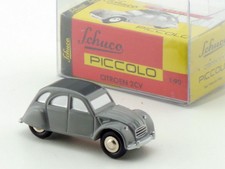 Schuco 01511 Piccolo Citroen 2 hp duck grey/black model car original packaging 1701-02-17