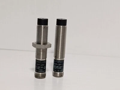 Lot of 2 Automation Direct PBM-AP-2H Inductive Proximity Sensor, 4mm Sensing Dis - Image 1 of 4