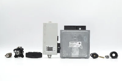 2006 BMW E60 525xi M/T N52 UNIDADE DE CONTROLE DO MOTOR DME ECM ECU CAS KEY 7555361 - Imagem 1 de 4