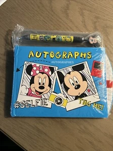 DISNEY Store AUTOGRAPH Book MICKEY & MINNIE (Sealed) w/Pen NEW VHTF - Picture 1 of 2