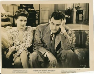 TOM CONWAY Original Vintage 1945 THE FALCON IN SAN FRANCISCO RKO Detective Photo - Picture 1 of 1