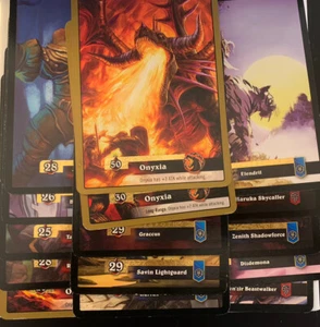 Lot of 15 WORLD OF WARCRAFT AZEROTH CCG Oversize 4X6 Card Lot 2006 - Picture 1 of 11