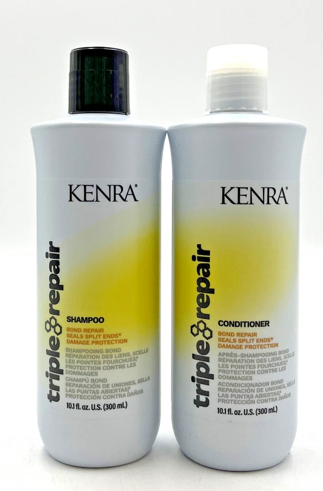 Xampu e condicionador Kenra Triple Repair para Bond Repair duplo 10,1 oz - Imagem 1 de 1