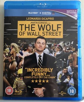 THE WOLF OF WALL STREET BLU-RAY LEONARDO DiCAPRIO, 2014,MARGOT ROBBIE - Image 1 of 4