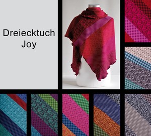 Dreiecktuch Joy aus 100 % Wolle vom Modelabel invero - Made in Germany