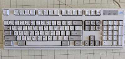 Genuine OEM IBM Model M2 Keycaps for Missing "Clicky" Keyboard-Keys and springs. - Image 1 of 4