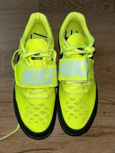 NIKE UNISEX ZOOM SHOT DISCUS SHOES SIZE MENS 9.5/WOMENS 11 VOLT NWOB - Picture 1 of 7