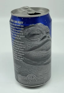 1999 Star Wars Phantom Menace Empty Pepsi Can JABBA THE HUTT Limited Edition #5 - Picture 1 of 4