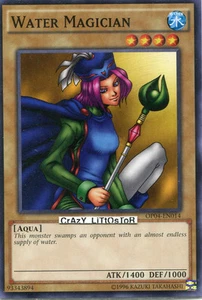 YU-GI-OH WATER MAGICIAN PROMO SHORT PRINT COMMON MINT OP04-EN014 (ON HAND) - Picture 1 of 1