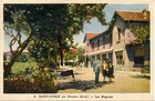 CARTE POSTALE / 04 / SAINT AUBAN SUR DURANCE LES MAGASINS
