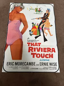 That Riviera Touch - Original One Sheet Cinema Poster 27 x 40 Morecambe & Wise - Bild 1 von 4