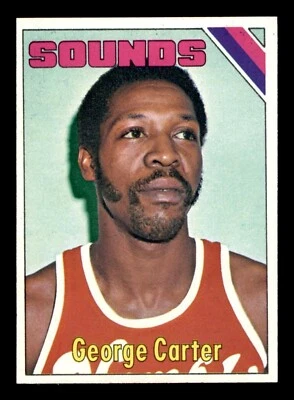 1975 Topps Basketball #230 George Carter NM/MT - Image 1 of 2