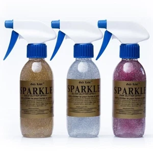 SPARKLE SPRAY GLITTER SPRAY HORSE PONY SHOWING EQUESTRIAN 100ML *FREE POSTAGE* - Picture 1 of 4