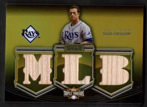 2010 Evan Longoria Topps Triple Threads Game Used Relic #'d /9 Rays TTR-EL - Picture 1 of 2