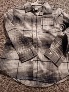 Boys Gymboree Small 5/6 Flannel Shirt - Picture 1 of 3