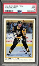 1990 O-Pee-Chee Premier Jaromir Jagr RC PSA 9 Mint #50 Rookie