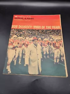 De colección, Nebraska Huskers, Bob Devany 1970 Hombre del Año, Omaha World Herald - Imagen 1 de 8