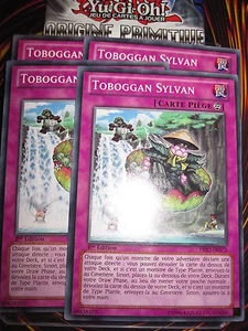 YU-GI-OH! COM TOBOGGAN SYLVAN PRIO-FR073 (PLAYSET) 4 CARTES MINT NEUF EDITION 1 - Picture 1 of 1