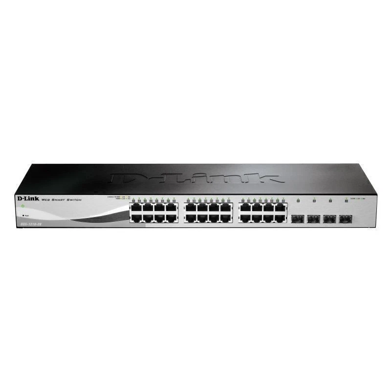 D-Link 28-Port Gigabit Smart Managed Switch with 28 RJ45   DGS-1210-28 - image 1 of 1