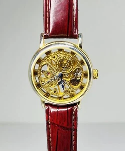 GOER Skeleton Dial Automatic Men’s Watch 40mm Case Mechanical Working - Picture 1 of 19