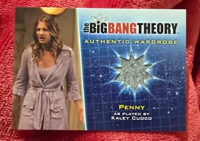 BIG BANG THEORY  PENNY WARDROBE CARD  M15  KALEY CUOCO   (363) - Image 1 of 2
