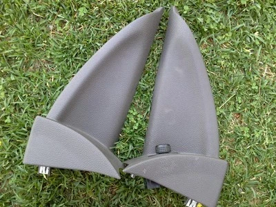 2008-2009 FORD TAURUS X L&R INTERIOR MIRROR DOOR TRIM W/SWITCH DUSK GRAY OEM - Image 1 of 3