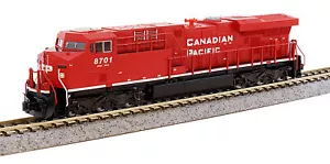 Kato 176-8944 N Scale CP Canadian Pacific GE ES44AC Diesel Locomotive #8701 NIB - Picture 1 of 5