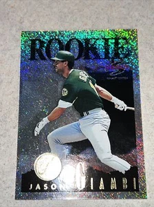 Jason Giambi 1995 Score Nth Degree Rookie Card Parallel Oakland Athletics - Picture 1 of 2