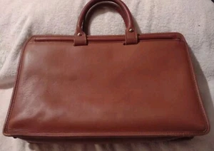 Jack George’s Brown Leather Briefcase - Picture 1 of 15