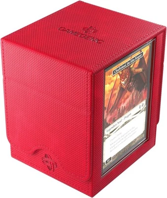 Gamegenic Squire Plus 100+ XL Convertible Deck Box (Red) - Image 1 of 4