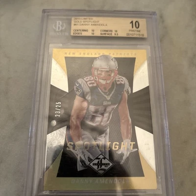 Danny Amendola Gold Spotlight 2013 Limited Bgs 10 /25 - Image 1 of 2