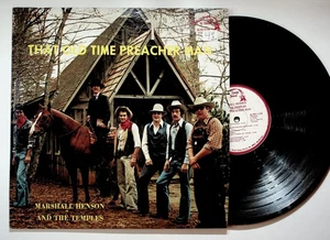 Marshall Henson And The Temples – That Old Time Preacher Man LP Record 1978 - Picture 1 of 6