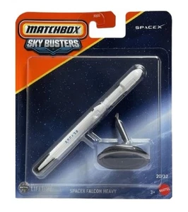 Mattel Matchbox Skybusters Toy Metal Vehicle - SPACEX FALCON HEAVY [JCM94] - New - Picture 1 of 1