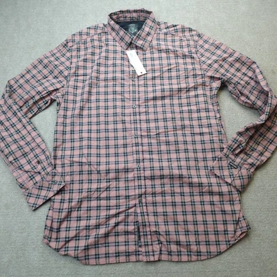 Diesel Shirt XL Pink Plaid Sashton NEW - Image 1 of 4