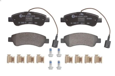 Juego de pastillas de freno ATE 13.0460-4889.2 para BOXER Autobús 3 2006-2015 - Imagen 1 de 4