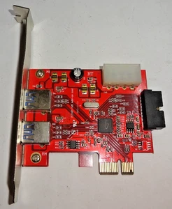 FRESCO LOGIC FL1100-1Q0***KARTA KONTROLERA USB3.0 PCI-e***#gk12111 - Zdjęcie 1 z 5
