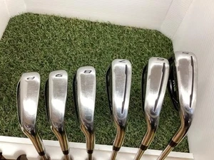 Taylormade M2 ​​Iron Set Golf Club 5-P 6 pcs REAX 88 HL STEEL/S #AB17803 - Picture 1 of 5