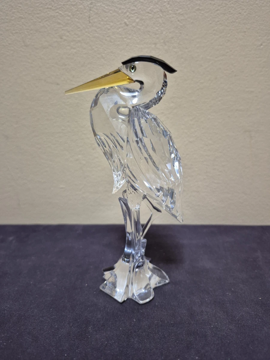 スワロフスキー　鷺（サギ）Silver heron スワロフスキー 鷺（サギ）Silver heron Swarovski Crystal - Silver