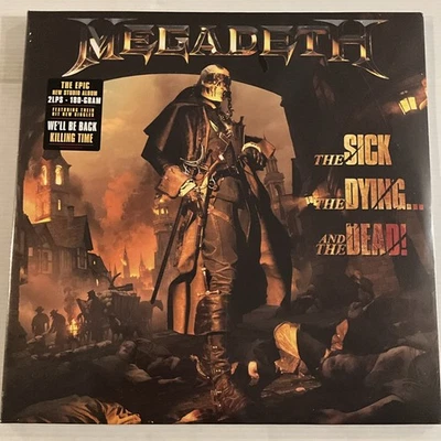 Megadeth - The Sick, the Dying and the Dead LP 2022 T-Boy Records [2x 180G] NEW - Image 1 of 3