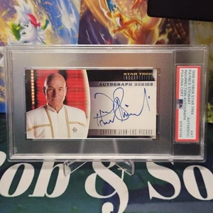 1998 Skybox Star Trek Insurrection Patrick Stewart Autograph PSA Authentic - Picture 1 of 1