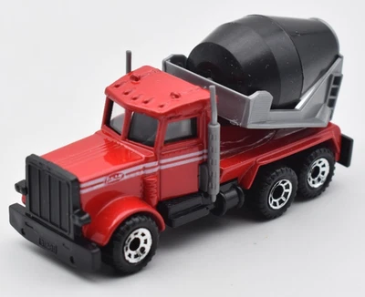 Matchbox Superfast #19 Peterbilt Cement Truck miscelatore cemento rosso.... - Immagine 1 di 4