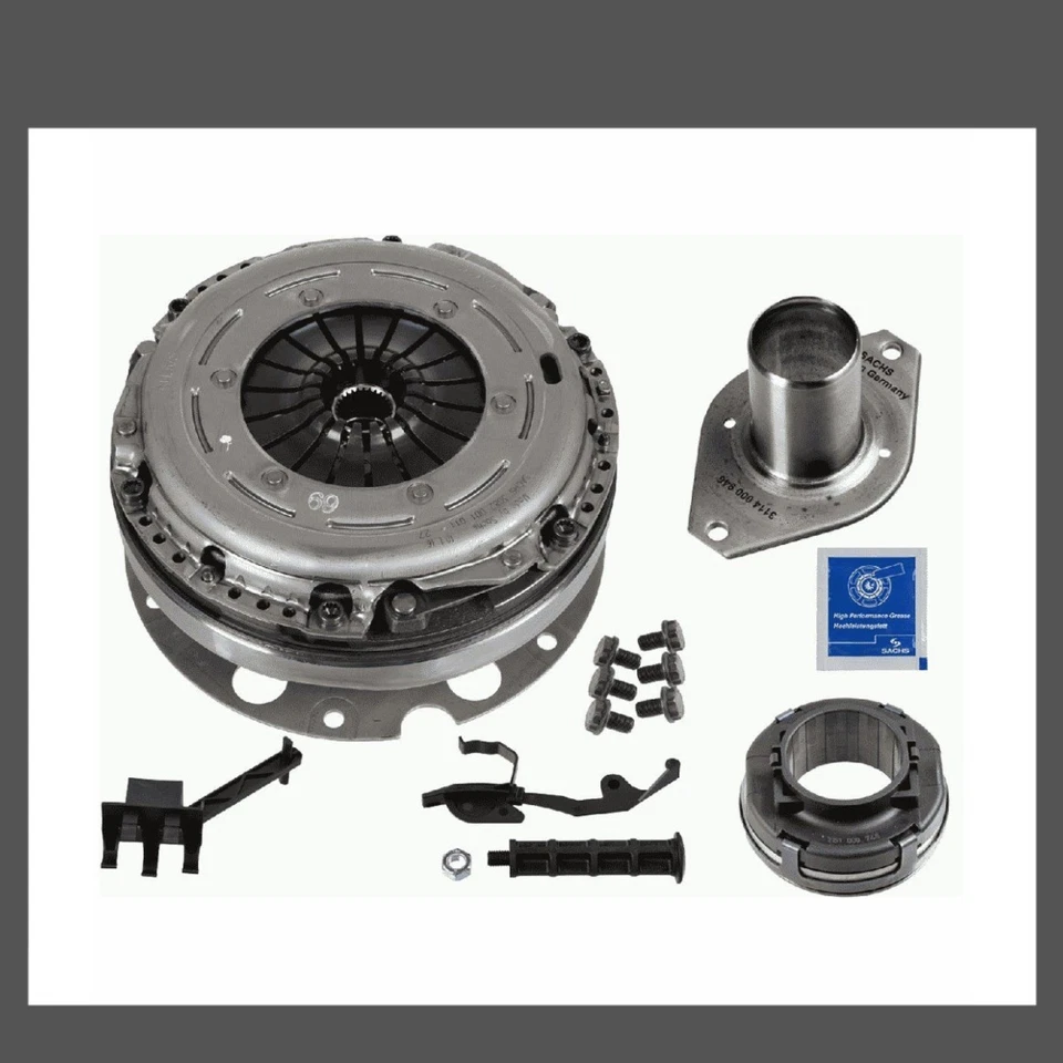 Dual Mass Flywheel DMF Kit with Clutch 2290601098 Sachs AUDI A6 C7 2.0D 2010-18 — 第 1/4 张图片